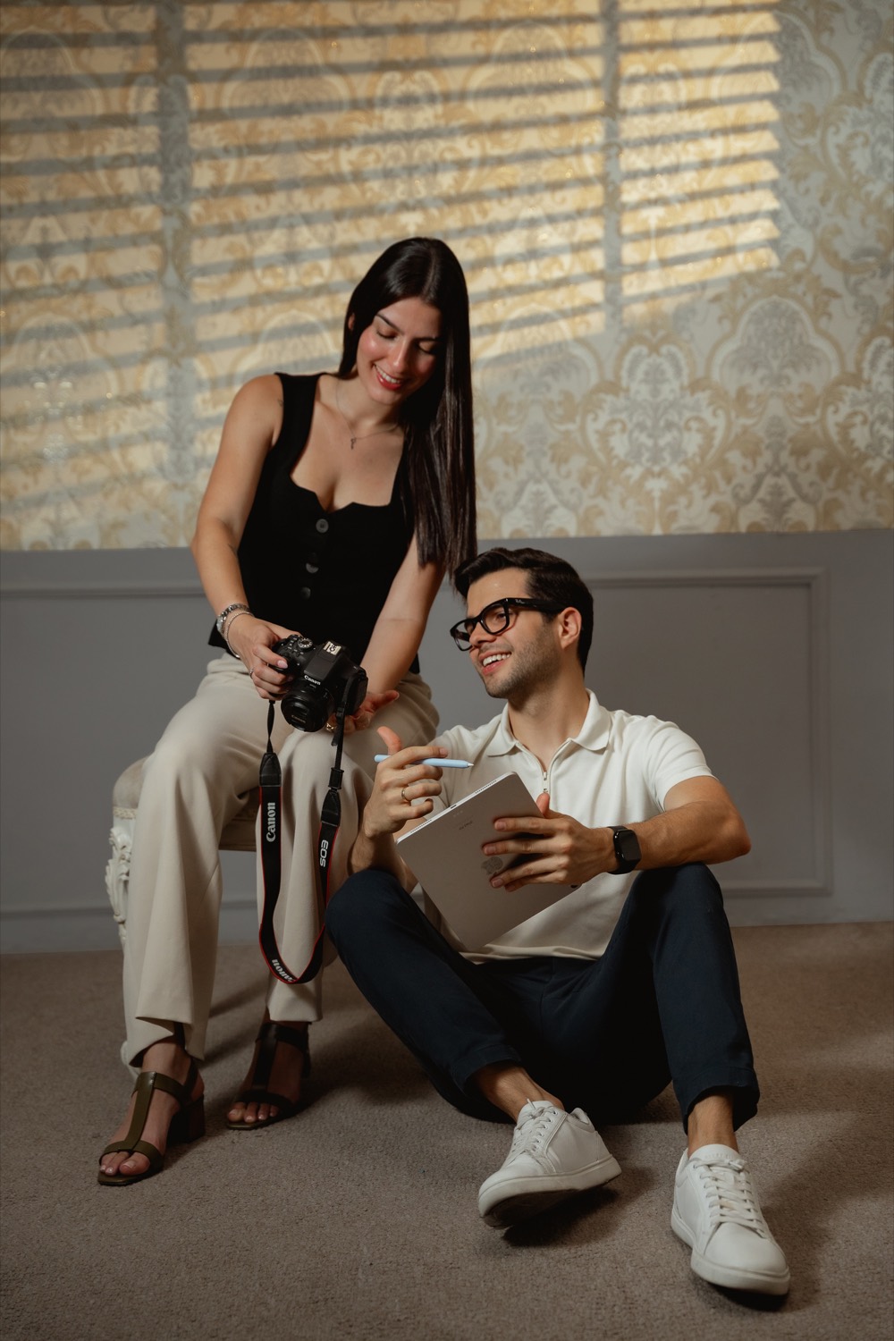 Camilo and Sofia, the EtherealMinds team